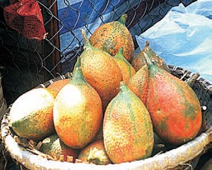 Ripe fruit in the market