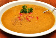 Sweet potato chorizo soup