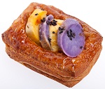 Sweet potato flaky pastry, typical in Japan
