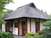 Tea house in Japanese garden, Hamburg